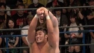 上村優也、ＯＳＫＡＲを破り「勝ち点１２」で初の決勝Ｔ進出「俺が新日本のど真ん中に立ちます」…８・１３後楽園