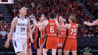 バスケットボール　日本が韓国に快勝　田中こころ守備に課題挙げる「やりたいことやらせてしまった」馬瓜ステファニー最多１３得点