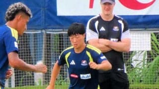 横浜Ｍ・三井寺「まだ１試合」　Ｊ１鮮烈デビューも次戦へ謙虚　２戦連発に意欲「優勝しか目指していない」