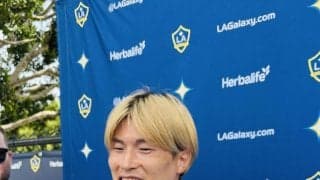 LAギャラクシー移籍の古橋亨梧が吉田麻也との共闘、メッシらとの対戦を語る