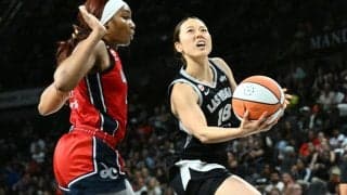 山本麻衣が約13分の出場でフリースロー6本成功…エーシズはプレーオフ出場権を獲得