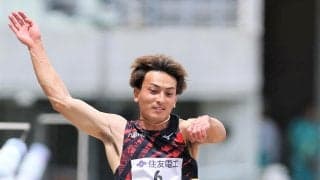 【陸上】男子走り幅跳びアジア大会代表の橋岡優輝が欠場、今季アジア６位のジャンパー
