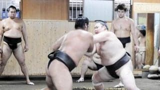 父は空手の東京五輪コーチ、大相撲力士が右膝重傷から復帰へ　寅武蔵「早く番付を戻したい」術後初めて相撲取り手応え