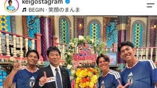 森保一監督　ハンサム息子３人集合！「お母様が美形なのかな」「お母さん似かしら？」「爽やかイケメン！」「顔似てる」