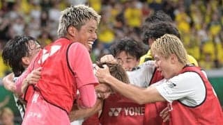柏、連勝スタートで暫定首位浮上　前半２分に失点も３発逆転勝利　遠藤渓太が移籍後初ゴール