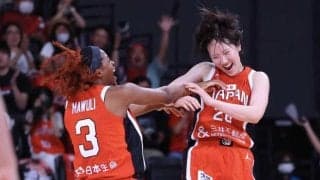 バスケ女子日本が連勝　残り１秒逆転！ＷＮＢＡドラフト指名・田中こころが劇的３Ｐ「決められてよかった」