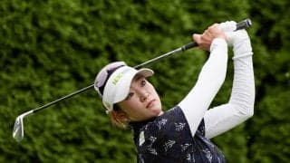 原英莉花が3打差5位でターン 岩井明愛、渋野日向子らは予選落ち