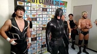 【新日本】シュン・スカイウォーカーが登場、HOT入り宣言「TAKESHITAを倒しに来た」