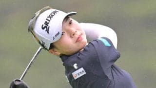 【女子ゴルフ】菅楓華が自己ベストに並ぶ６４で２２位から２位に急浮上「強い気持ちで」２週連続Ｖ争い