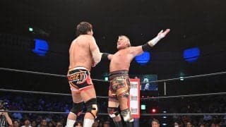 【新日本】天山広吉、引退試合で盟友・小島聡のラリアットに撃沈　試合後は因縁の飯塚高史と和解