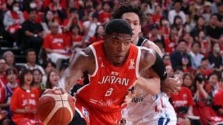八村異次元プレー会場どよめき　開始２分で８得点　満面笑みも　河村との“クリッパーズライン”見せた！