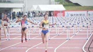 【陸上】「一瞬うれしかった」女子100m障害の中島ひとみが日本新12秒60、２戦連続で更新