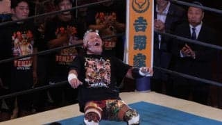 天山広吉、引退試合で限界突破…セレモニー後に倒れ込む「出し切った」異例の時間無制限変更で盟友に玉砕「悔いない」新日本一筋３５年の人気者、涙の別れ