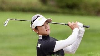 原英莉花が4打差5位「全ホール、バーディの気持ちで」 勝みなみも5位で最終日へ