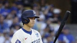 「なんだこの化け物…」「エグすぎ」大谷翔平に全球直球勝負のミジオロウスキーに騒然　初回に６球１６５キロ超　解説「力で抑え込まれた」