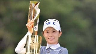 【女子ゴルフ】安田祐香「お姉ちゃんが長く抱き合ってきて、いつ離すんだろうと」　驚異の通算２３アンダーで３勝目