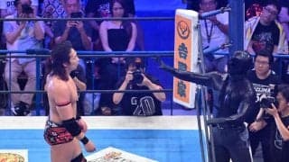 【新日本】元ドラゲーのシュン・スカイウォーカーがＨ．Ｏ．Ｔ初陣で勝利　標的の竹下幸之介を罵倒「スカしたらあかんよ」ＴＶ王者は悠然「やるか、やらへんかお前が決めろ」