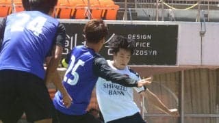 【Ｊ１清水】特別指定・国学院大３年ＭＦ辻友翔がＪ２湘南との練習試合で存在アピール「夏休み期間中にＪリーグの試合に絡みたい」