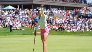 岡本綾子らに続く4人目の記録も ダイエット中の世界2位は「お寿司が食べたくてたまらない！」