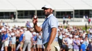 シェフラーが8打差圧勝で今季2勝目 世界ランク1位が「あと一歩」を繰り返して7カ月ぶり