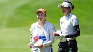 原英莉花のバッグを担いで72ホール 村田理沙が世界最高峰の“インサイドロープ”で見たもの