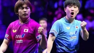 松島輝空3位変わらず　張本智和はランクダウンで5位に、ルブランが一気に2位浮上…TOP100入り日本選手は10名｜卓球男子世界ランキング（2026年第34週）