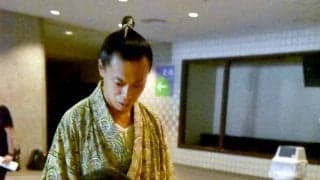 角界最軽量の序二段・宇瑠寅、２・１キロ減の６０・４キロを計測　運動能力検査受検の５５キロの新弟子と「対戦できれば」…健康診断