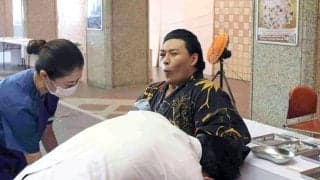 幕下のイケメン、大森が右目を腫らして健診会場に現れる「男前になったと言われた」　注射は苦手？