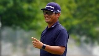 久常涼がL字マレットの新パターをテスト プレーオフシリーズ第2戦のグリーン対策は