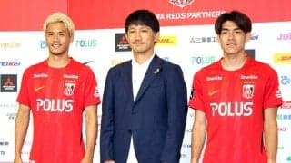 開幕２連敗・１９位からの巻き返しへ…浦和に新加入の山根視来、瀬古樹が入団会見　堀之内聖ＳＤ「（２３日の）町田戦に間に合うように進めている」