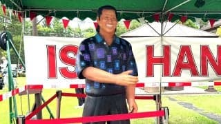 【男子ゴルフ】ジャンボ尾崎さんの「ＡＩボイス」が選手を激励　最終日１８番は「心眼を極めよ！」