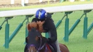 【キーンランドＣ】９歳馬ウインカーネリアンは三浦皇成騎手を背に活気ある動き　「スプリンターズＳに向けて...」