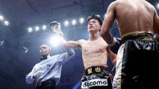 アマ７冠の中山聖也、上々のTKOデビュー　井上尚弥から「上出来、めっちゃ良かった」