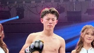 アマ７冠の中山聖也　先輩・井上尚弥の前で６回ＴＫＯ勝ちデビュー　タフな相手に粘られるも「ボクシング自体は１００点」