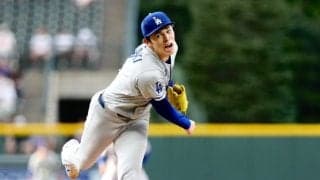 佐々木朗希、6勝目の権利持ち降板　5回2失点の粘投…左翼テオが痛恨ミスも、打線が援護