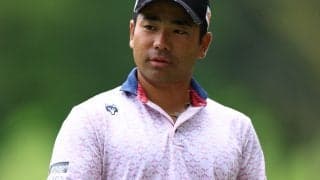 比嘉一貴はパー5で「出来すぎ」2イーグル 大会連覇で再びの上昇機運へ