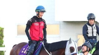 武豊騎手と凱旋門賞へ向かうメイショウタバルが栗東・ＣＷで追い切り　石橋調教師「啓介は今までの休み明けの中で…」