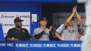藤浪晋太郎の攻略は「本当にうまくハマった」　巨人指揮官ニンマリ…初回に3盗塁でかく乱