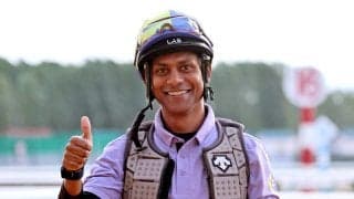 【ＷＡＳＪ】“インドのマジックマン”スラジ・ナレドゥ騎手が初来日　優勝してすしにラーメン…日本のグルメ堪能する