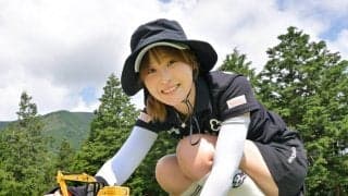 【女子ゴルフ】都玲華「先週は悔しかった。そろそろトップ１０に入りたい」　前週は１打差で無念の予選落ち