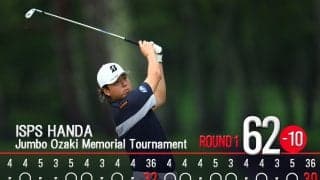 【1R速報】平本世中「62」で単独首位 米澤蓮ら4人が1打差2位