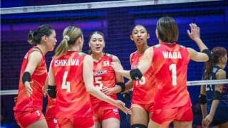 女子日本代表　ホンコンチャイナをストレートで下し白星スタート