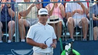 久常涼は首位クラークと7打差16位に後退 松山英樹は37位でターン