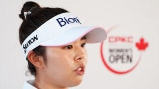 カナダで取り戻した山下美夢有のストロングスタイル「最近はスイング、スイングになっていた」