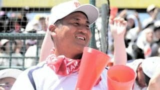 最後の夏、息子もうれし涙　智弁和歌山・清水の父「中谷は持ってる」