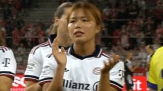 「推進力あるな！」バイエルン谷川萌々子、華麗ターンから縦突破！一気の攻撃加速に「局面を変えられるのでかい」