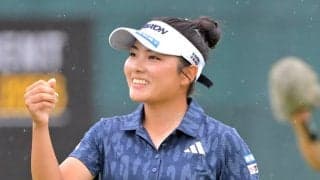 【女子ゴルフ】１８歳・吉崎マーナ、ツアー初優勝へ６７で１差３位浮上　アルペンスキー岡部哲也氏助言受け急上昇「目標を具体的にイメージ」