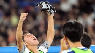 横浜Ｍの１６歳・三井寺、本拠デビューで決勝ボレー「勝ってサポーターの皆さんの声を聞けるのですごくうれしい」…今季２点目は開幕鹿島戦に続き、今度は神戸から