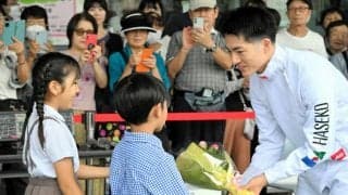 フェンシング世界王者・浅海聖哉選手が地元のPR大使に　埼玉・上尾