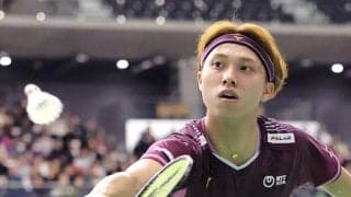 【バドミントン】奈良岡功大が初Ｖ逃す　決勝で敗れ２３年に続く準Ｖ　世界選手権